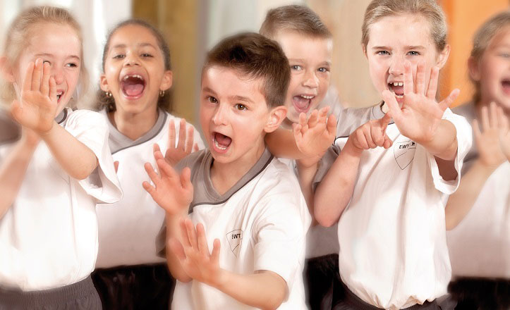 selbstbewusste Kinder